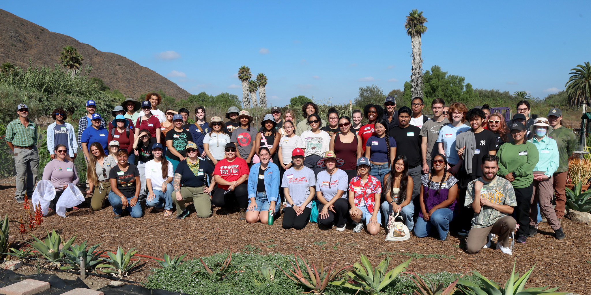 Volunteer Group - CSUCI Students volunteering for 9/11 day of service